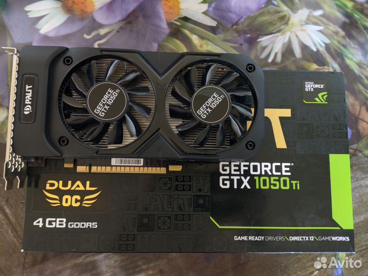 Palit GeForce GTX 1050 Ti Dual OC