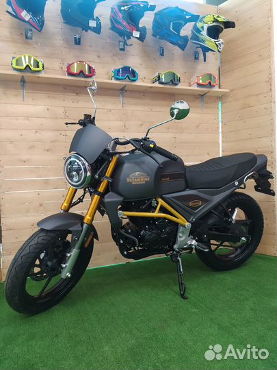 Мотоцикл дорожный Motoland scrambler 250 с птс