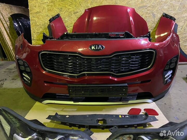 Ноускат Передняя часть авто Kia Sportage 4 16-18