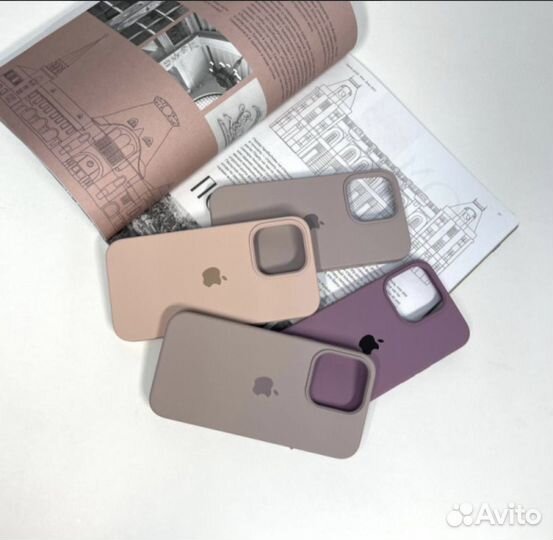 Силиконовые чехлы на iPhone