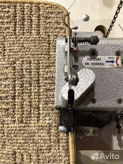 Оверлок ковролина, ковров и дорожек