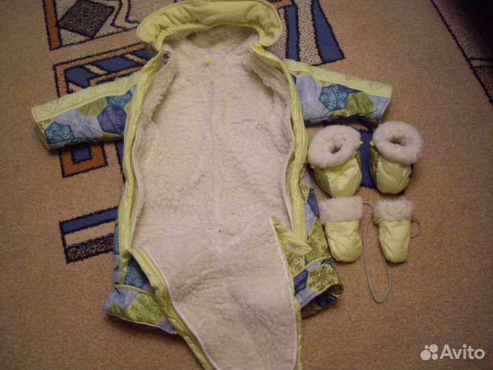 Конверт - комбенизон (зима-весна - осень )