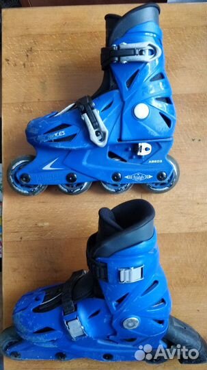 Роликовые коньки детские раздвижные