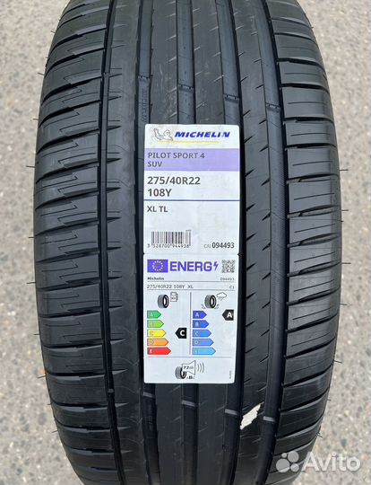 Michelin Pilot Sport 4 SUV 275/40 R22 108Y