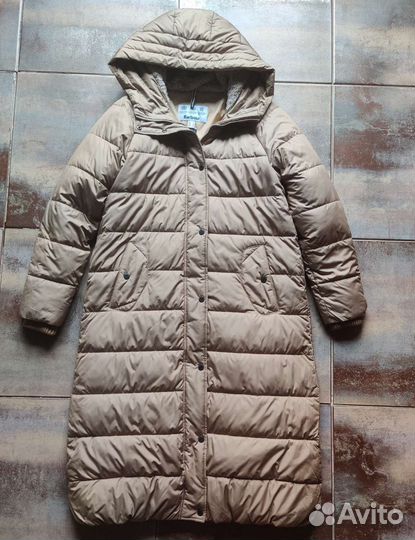 Пальто женское Barbour Crimdon Quilt бежевое