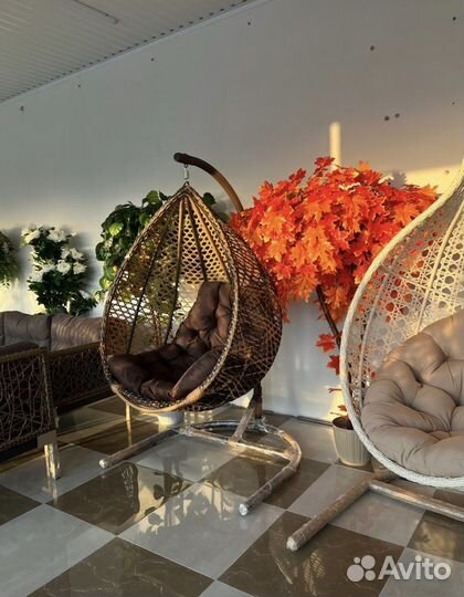 Садовые качели кокон