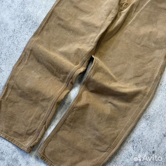 Винтажные канвас штаны Carhartt Carpenter 90е