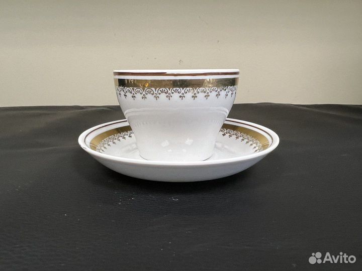 Кофейная пара с золотым отводом made in ussr