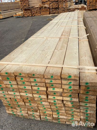 Доска обрезная 50х150х6000мм