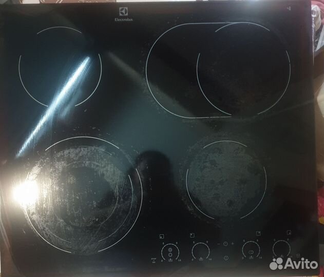 Варочная панель электрическая electrolux