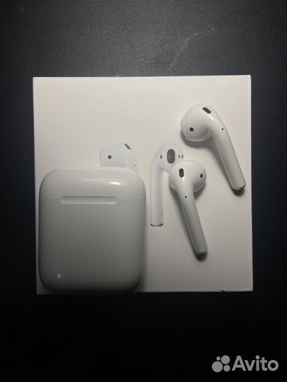 Беспроводные наушники airpods 1 (аирподс)