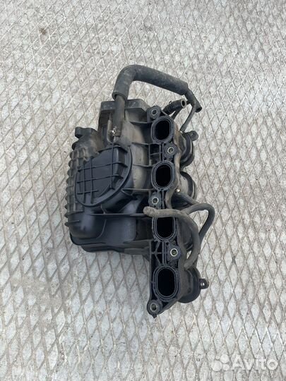 Впускной коллектор хундай соляис киа рио 1.6