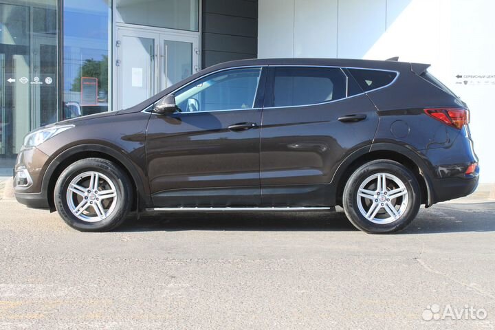 Hyundai Santa Fe 2.2 AT, 2017, 87 367 км