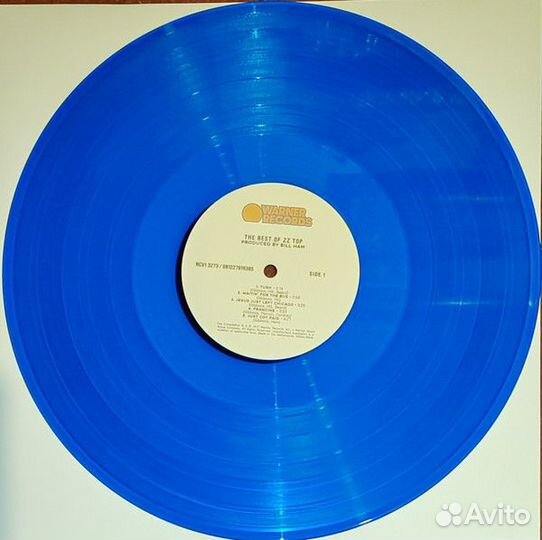 ZZ Top - The Best Of ZZ Top Blue-Jean Blue Vinyl