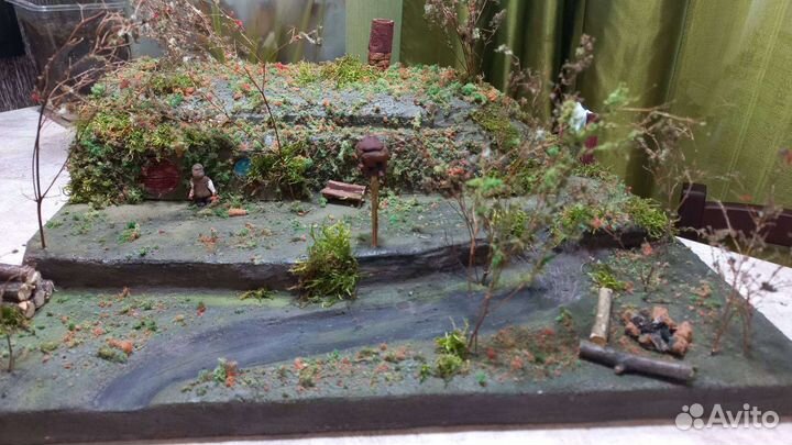 Диорама дом хобита