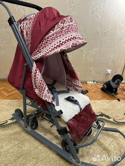 Коляска санки