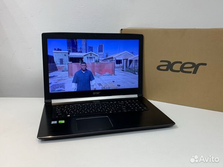 Игровой 17.3 дюйм. Acer i3/mx130/6gb/SSD 512gb