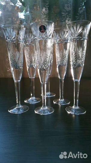 Дятьковский хрусталь. Фужеры