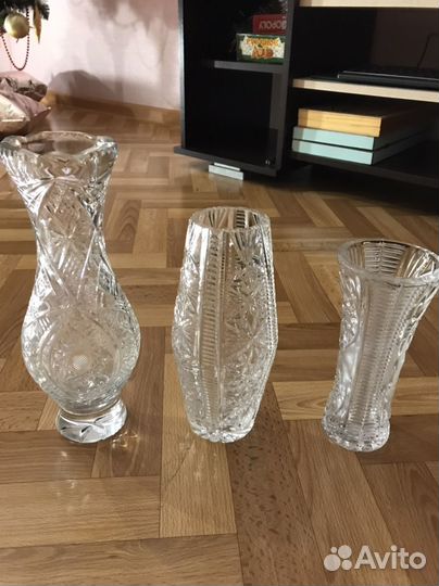 Ваза хрустальная СССР