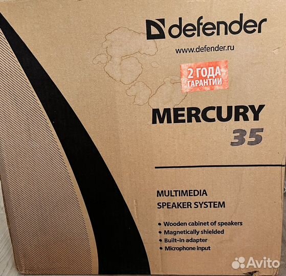 Аккустические колонки Defender mercury 35