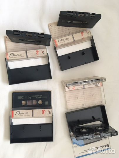 Аудиокассеты 70-80-90х оригинал