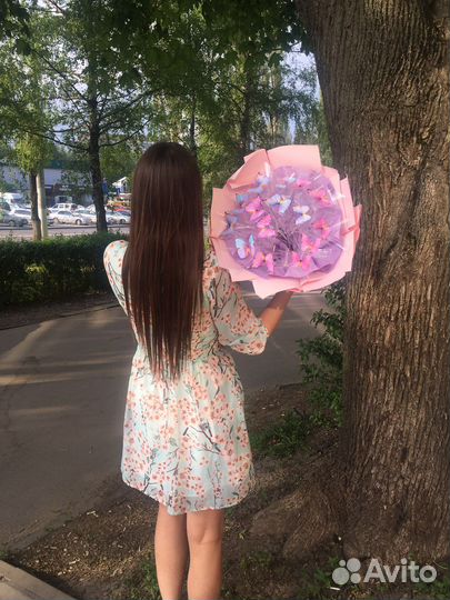 Букет из 15 бабочек