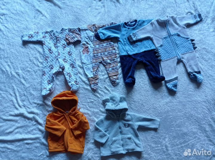 Детские вещи пакетом на мальчика от 0