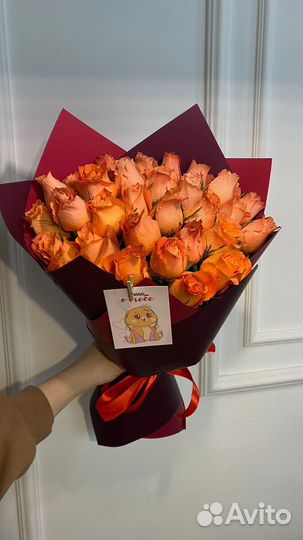 Тихорецк цветы Розы букеты доставка