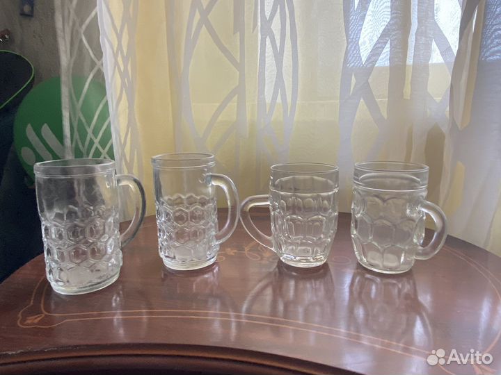 Пивные кружки, пивные стаканы, квасные СССР