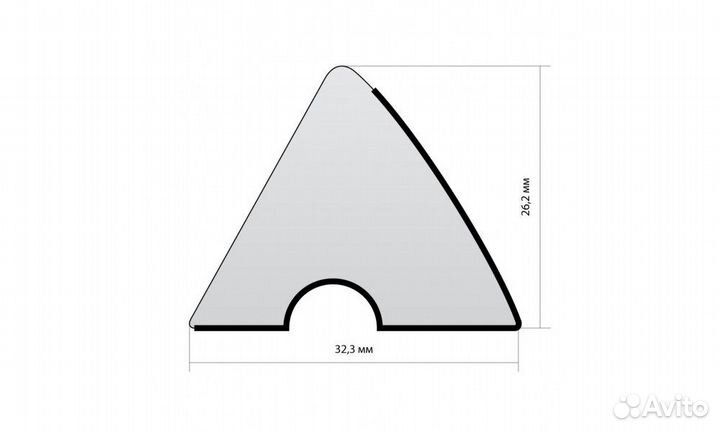 Комплект резины K-55 7ф (122.92cm) пул - пр. Китай