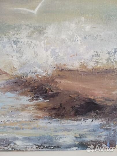 Картины маслом Парусники и Море 30* 40см