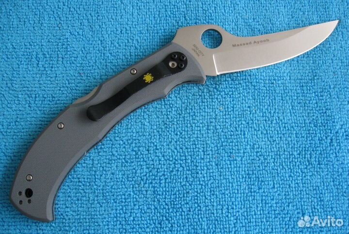 Spyderco Massad Ayoob Sprint Run - редкий нож