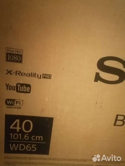 Телевизор sony bravia 40