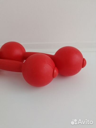 Гантели пластмассовые детские 2 штуки