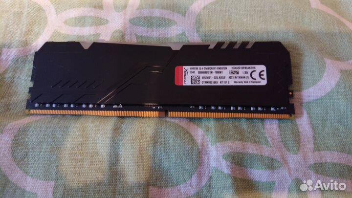 Kingston HyperX HX432C16FB3AK2 4x8