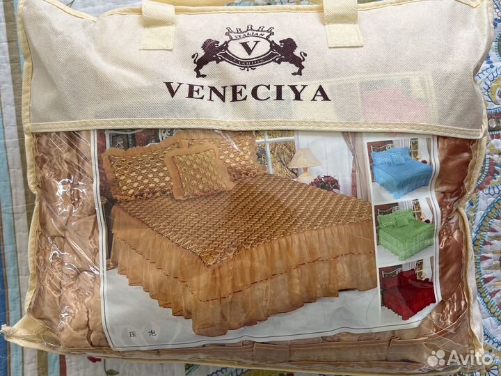 Покрывало на 2 х спальную кровать новое