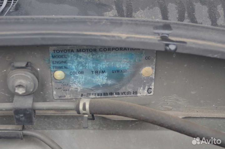 Разбор toyota carina 2000