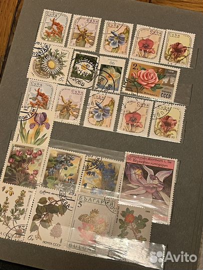 Альбом с почтовыми марками