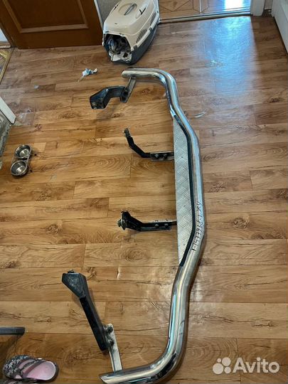 Защита заднего бампера УАЗ patriot