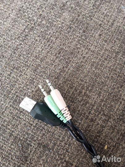 Наушники с микрофоном игровые для компьютера