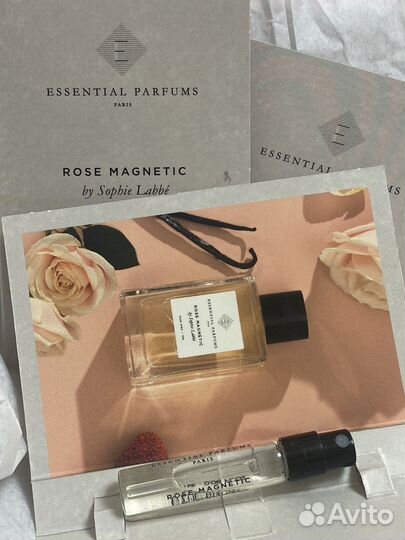 Essential parfums paris rose magnetic пробник