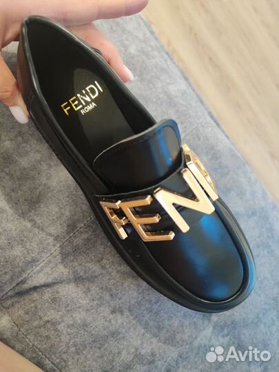 Лоферы Fendi Fendigraphy