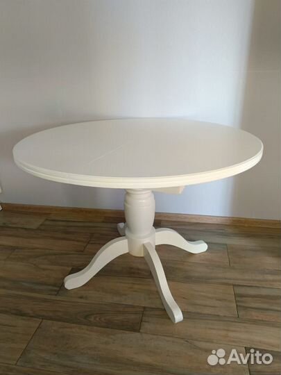 Стол обеденный круглый раздвижной