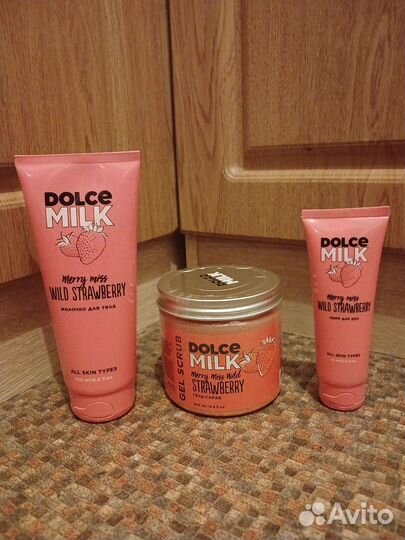 Dolce milk: гель, скраб, крем, бальзам, соль