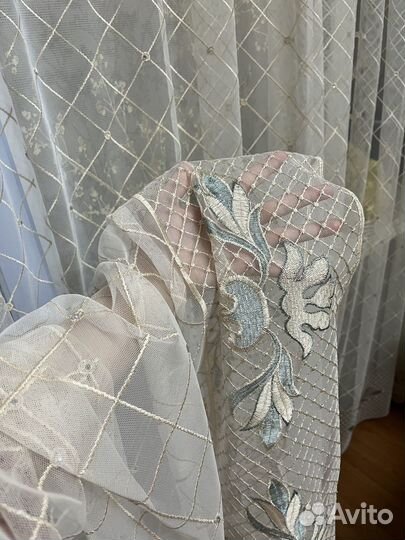 Комплект шторы и тюль