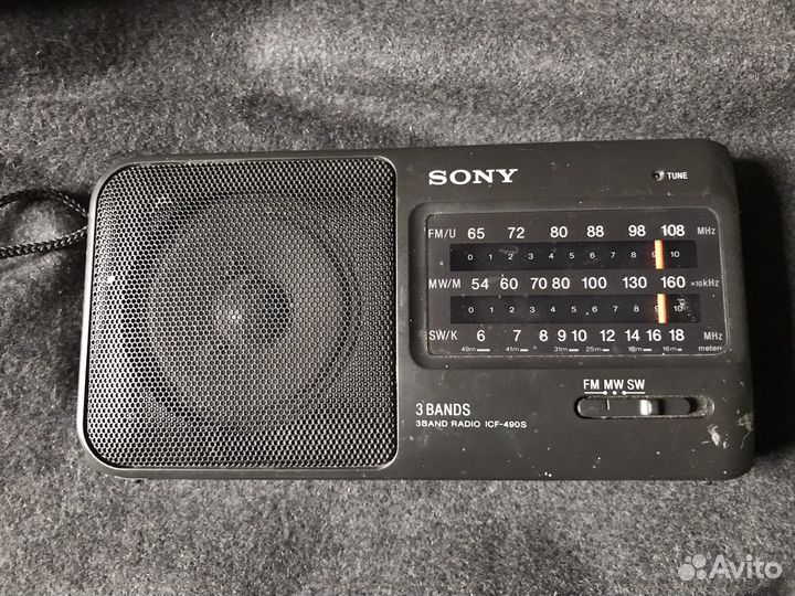 Радиоприемник sony ICF-490S