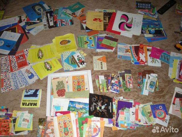 Обертки от шоколада и конфет СССР