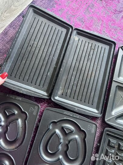 Вафельница мультипекарь redmond 611 + панели