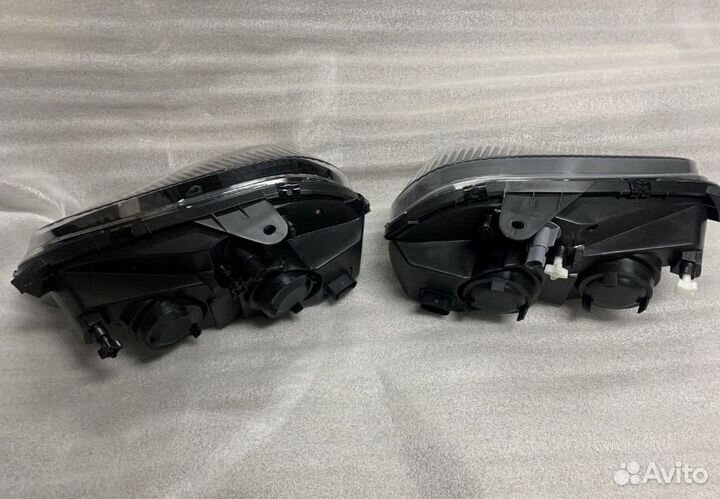 Фары niva chevrolet bertone black