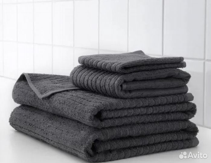Vgsjön Полотенце банное темно-серый IKEA Икея